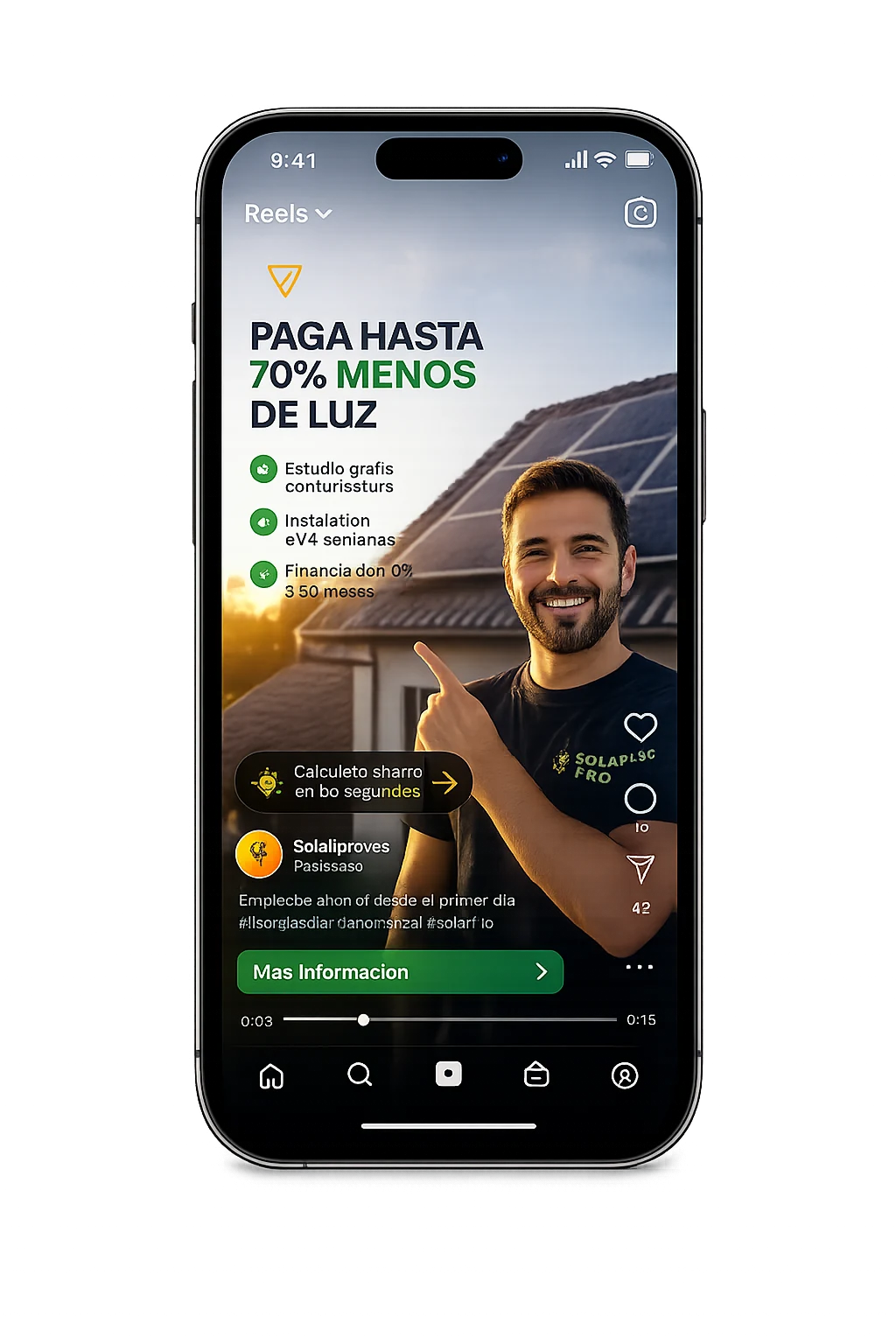 Ejemplo de anuncio en Meta Ads (Facebook/Instagram)